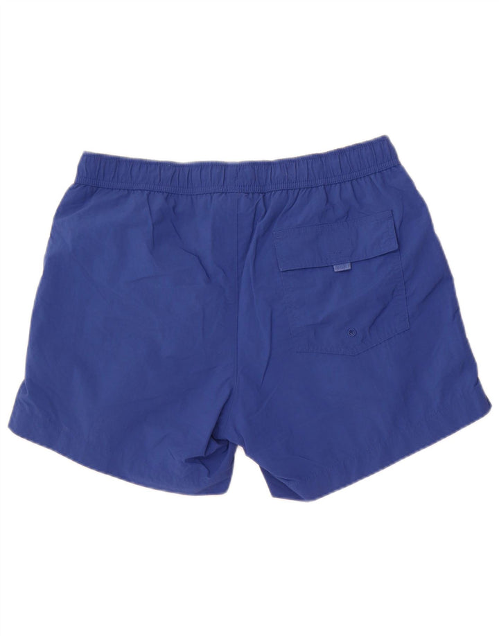 Pantaloncini da bagno da uomo Champion blu medio in poliammide