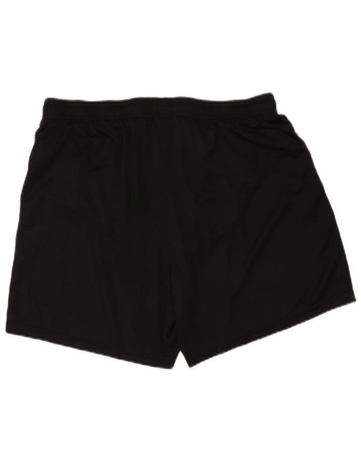 Pantaloncini sportivi Nike Dri Fit da uomo, grandi, in poliestere nero