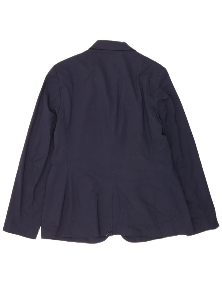 Giacca blazer a 2 bottoni da donna Chaps US 16 2XL poliestere blu navy