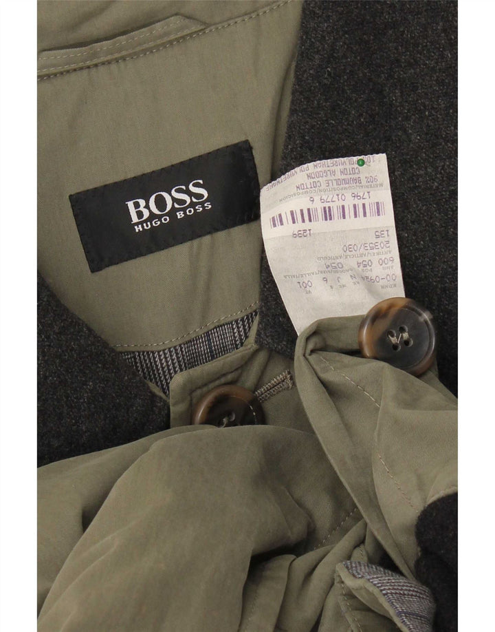 Cappotto da donna Hugo Boss EU 54 2XL cotone kaki