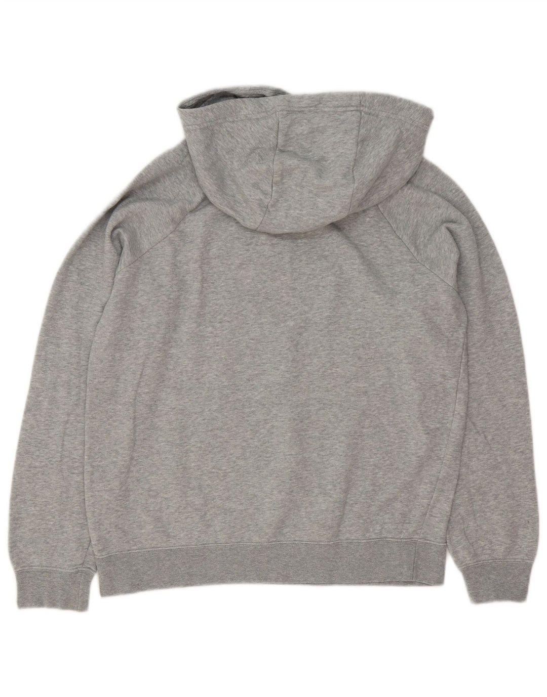 Felpa con cappuccio da donna Nike UK 14 cotone grigio medio