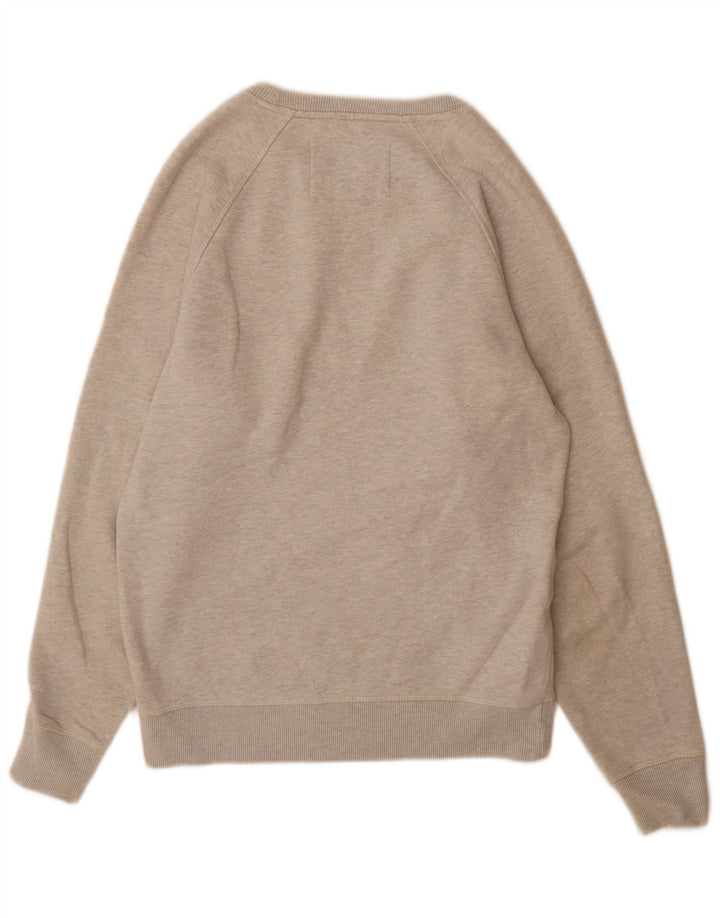 Felpa grafica da uomo Jack Wills Maglione piccolo cotone chiazzato grigio