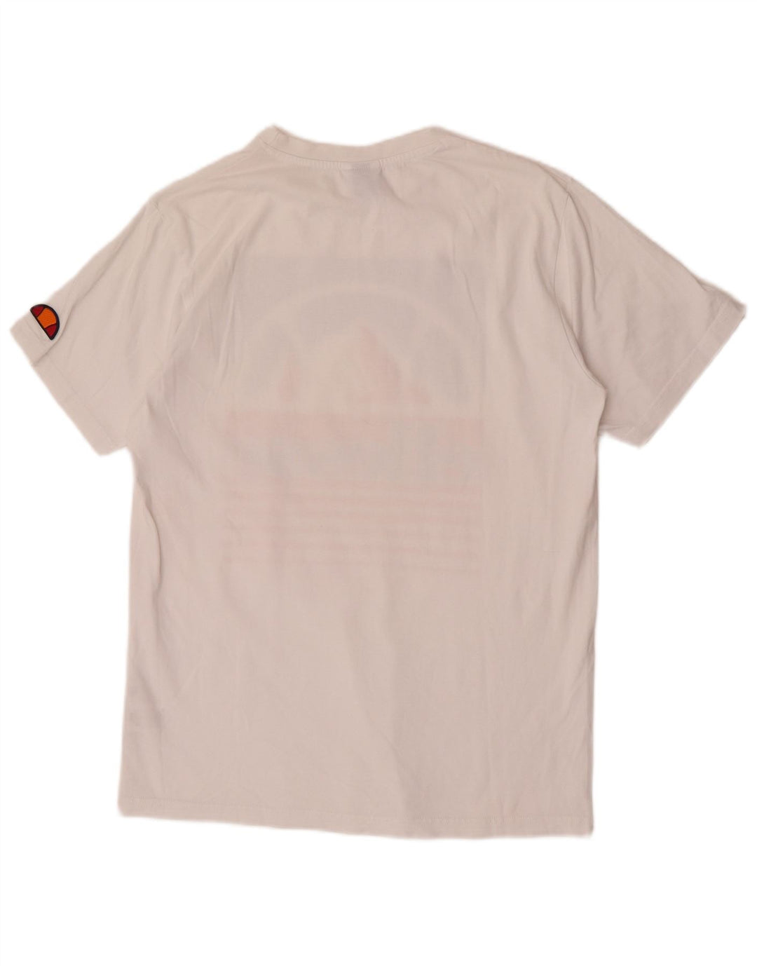 T-shirt grafica da uomo Ellesse Top piccola in cotone bianco