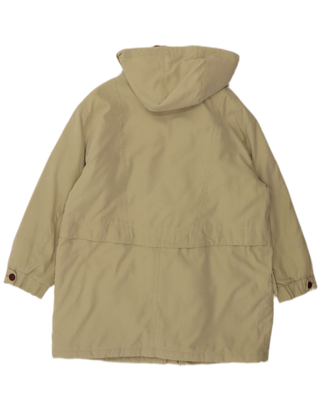 Cappotto giacca a vento con cappuccio da donna Ensign US 16 2XL Poliestere beige