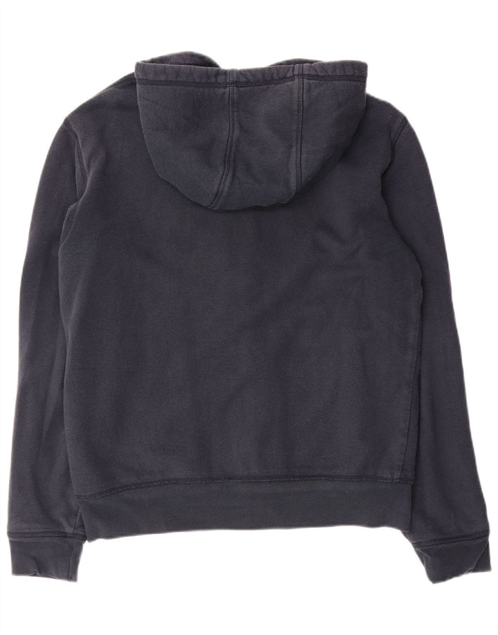 Timberland Maglione con cappuccio e zip vestibilità regolare da uomo in cotone blu navy medio