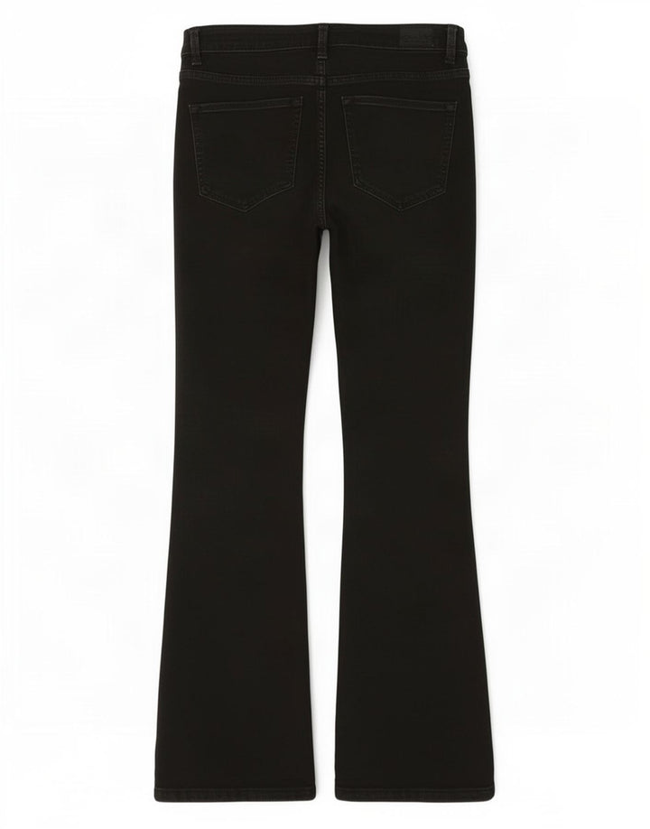 Marks & Spencer Donna The Eva Bootcut Jeans UK 14 Large W32 L30 Nero