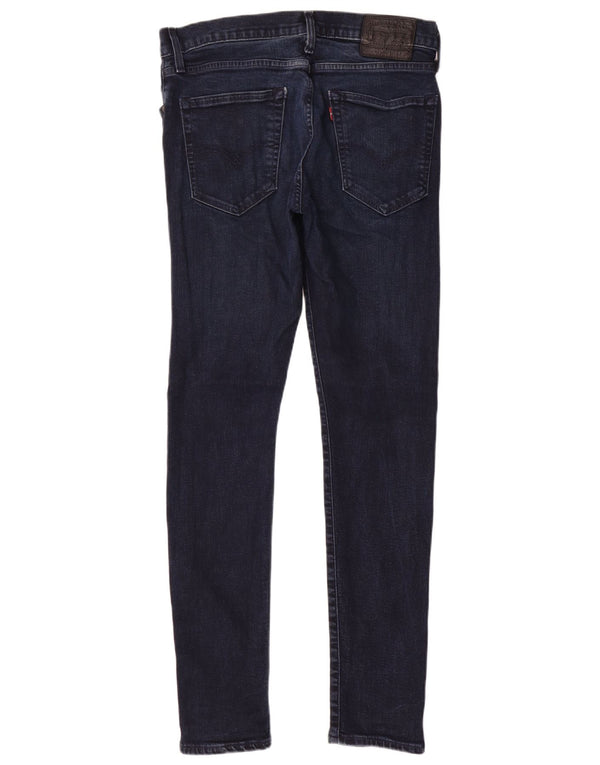 Jeans Levi's da uomo skinny affusolati W34 L32 cotone blu navy
