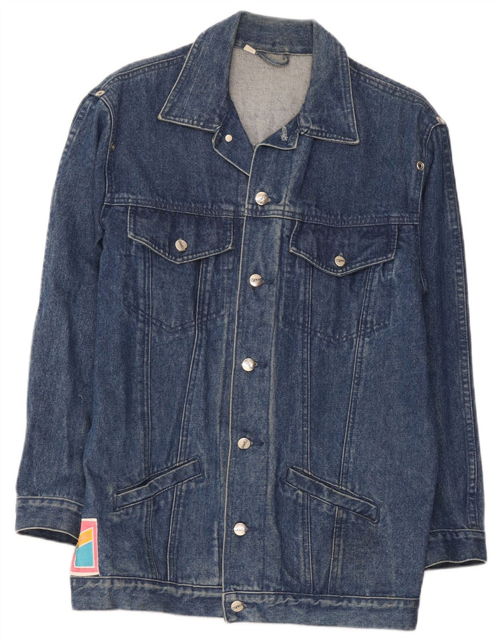 Giacca in denim da uomo Esprit UK 38 Cotone blu medio