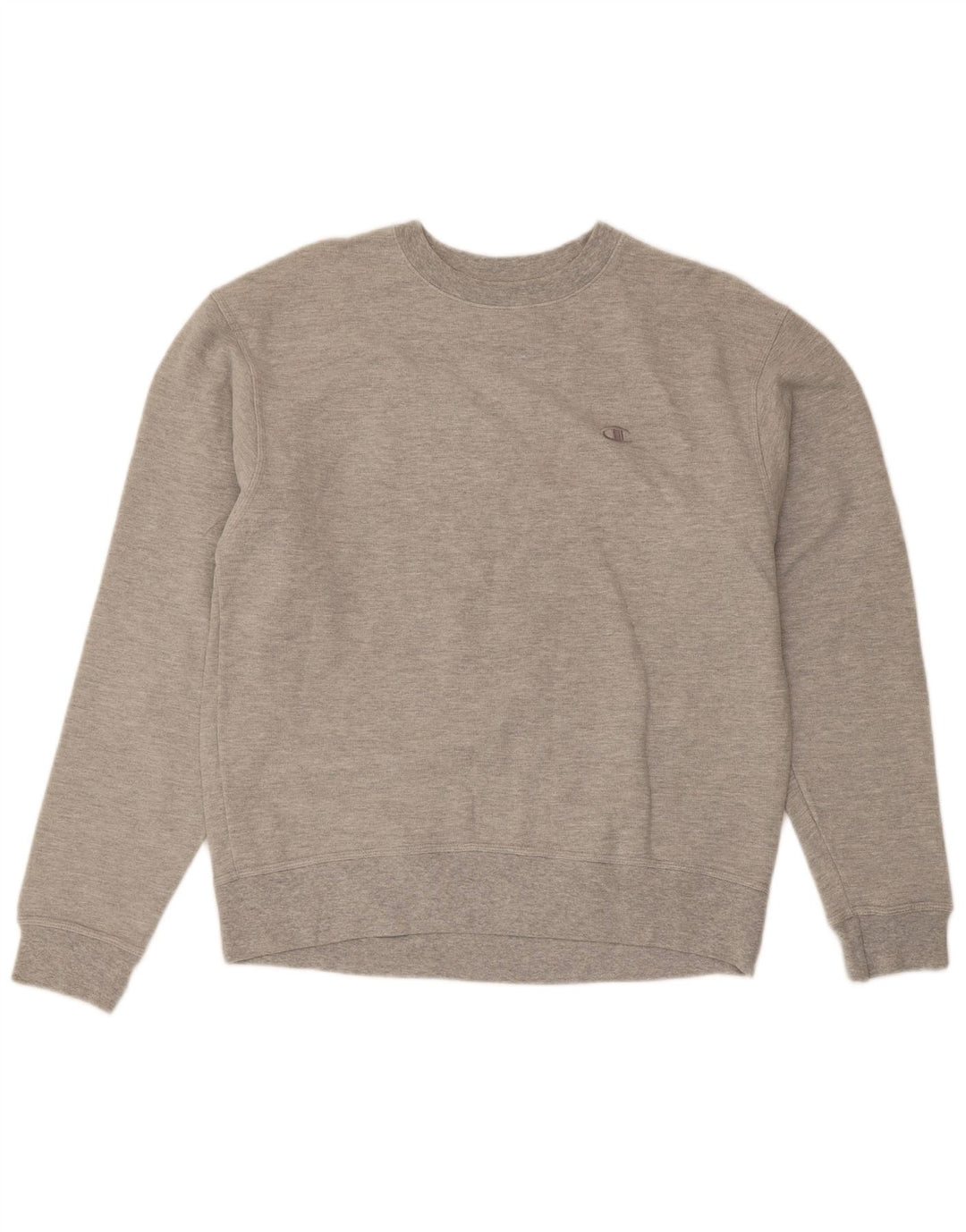 Felpa Champion da uomo con vestibilità regolare, cotone grigio medio