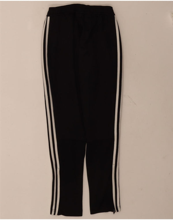 Pantaloni della tuta da ragazzo Adidas 11-12 anni in poliestere nero