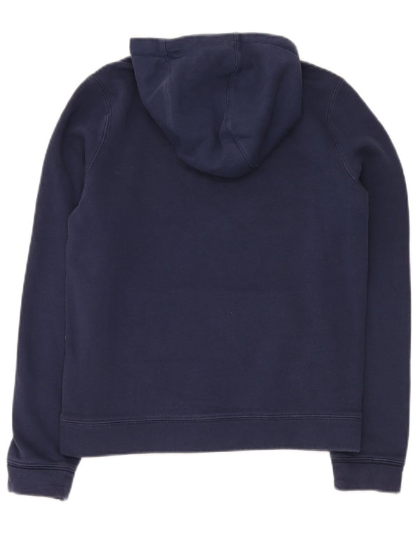 Felpa con cappuccio grafica NIKE per ragazzi 12-13 anni, grande, in cotone blu navy