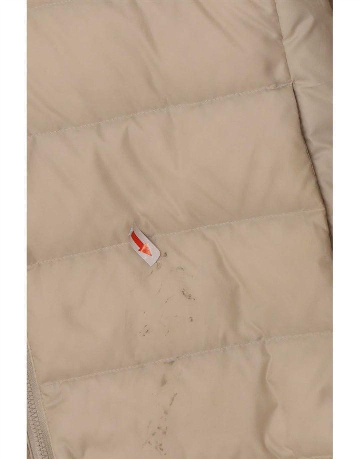 Giacca imbottita da uomo Adidas UK 38 Poliestere beige medio
