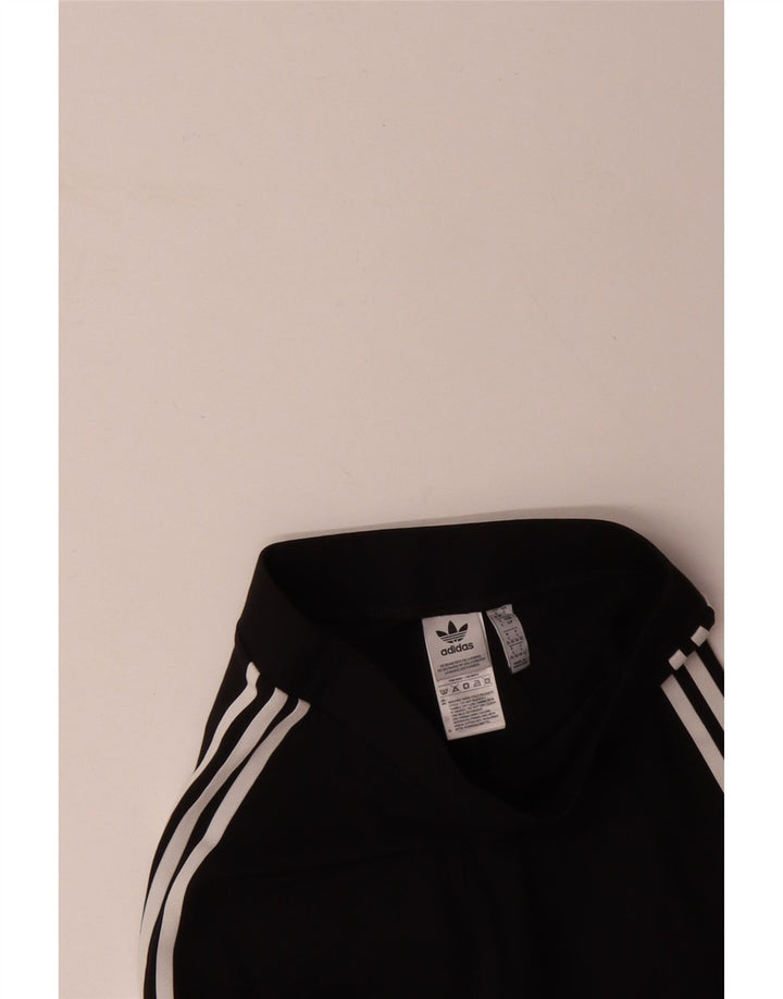 Leggings da donna ADIDAS UK 8/10 piccolo cotone nero