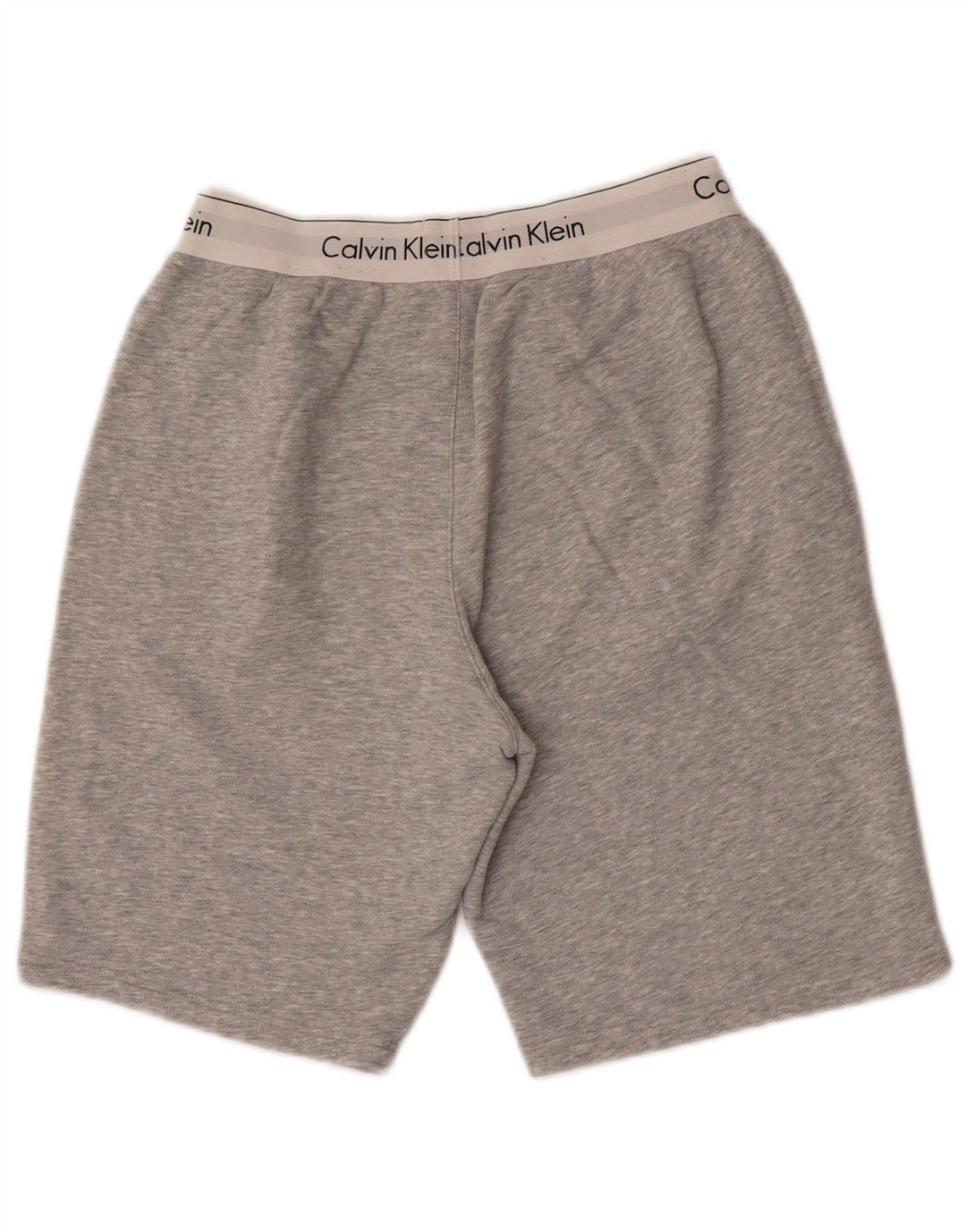 Pantaloncini sportivi grafici da uomo Calvin Klein piccoli in cotone grigio