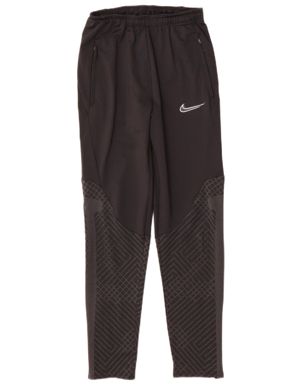 Pantaloni da tuta Nike da ragazzo Dri Fit 12-13 anni Large Nero geometrico