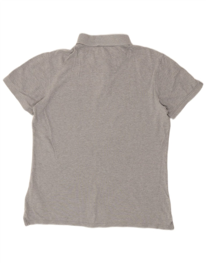 Polo da uomo slim fit TIMBERLAND in cotone grigio medio