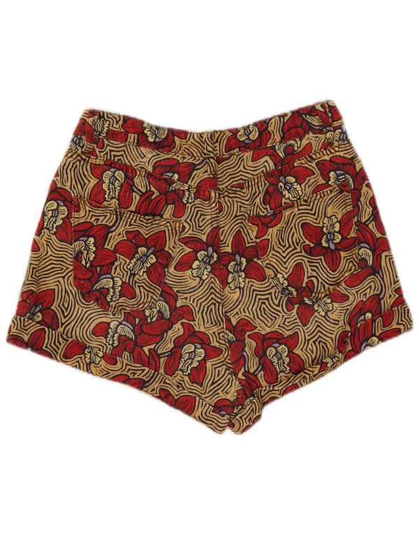 Pantaloncini casual da donna Billabong W28 cotone floreale multicolore medio