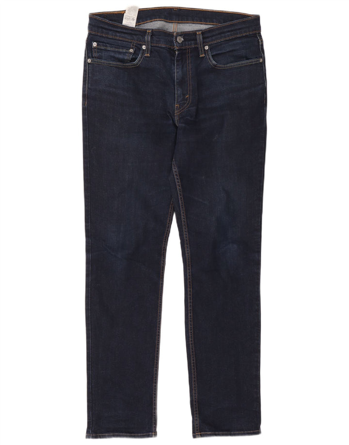 Jeans Levi's Uomo 511 Slim W34 L34 Cotone Blu Navy