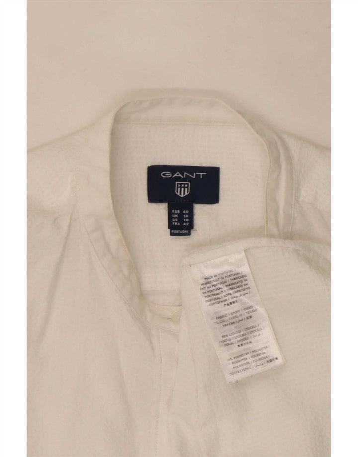 Maglia pullover da donna Gant UK 14 Large Lycra bianca