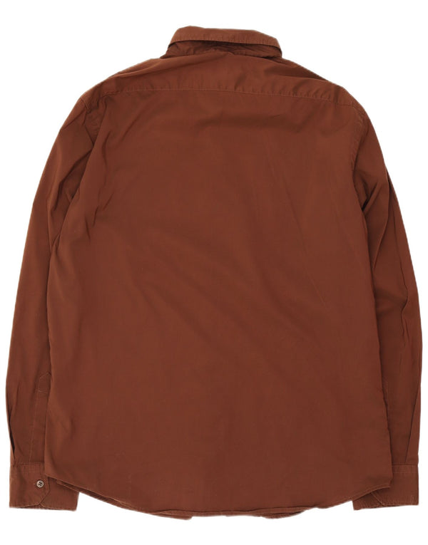 Camicia Trussardi Uomo XL Cotone Marrone