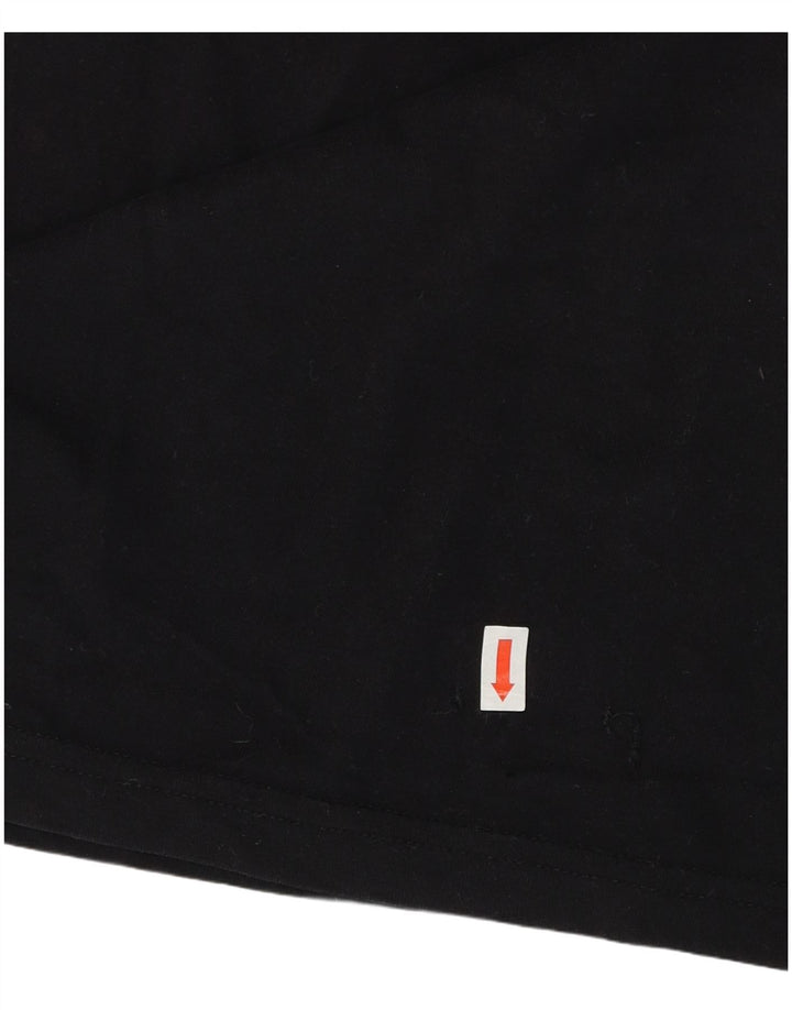 T-shirt da uomo Tommy Hilfiger Top in cotone nero medio