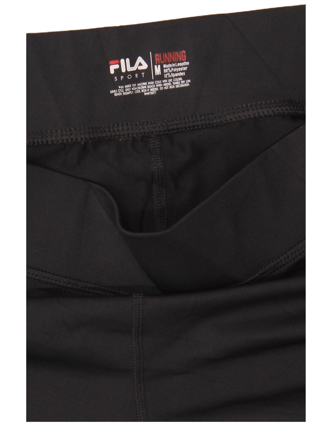 Leggings da donna Fila UK 14 poliestere nero medio