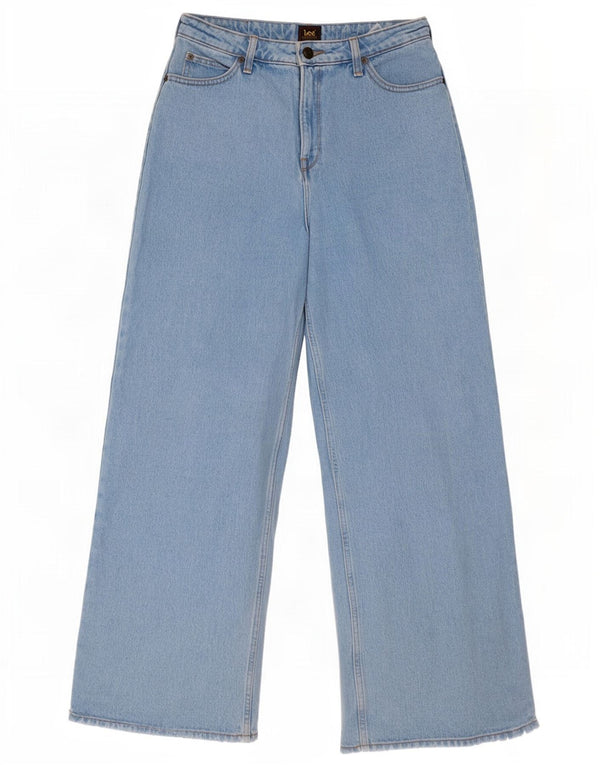Jeans Lee da donna Stella a gamba larga W29 L31 cotone blu
