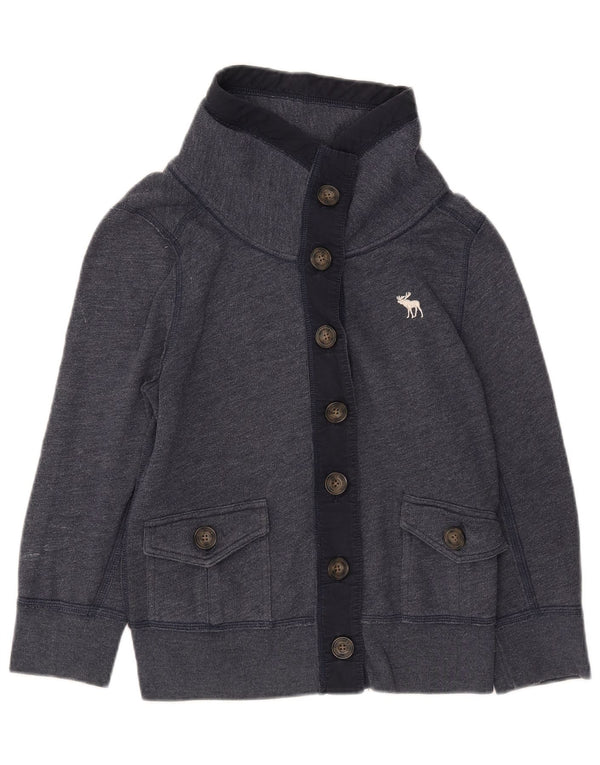 Giacca da tuta da donna Abercrombie & Fitch UK 14 Large Blu Navy