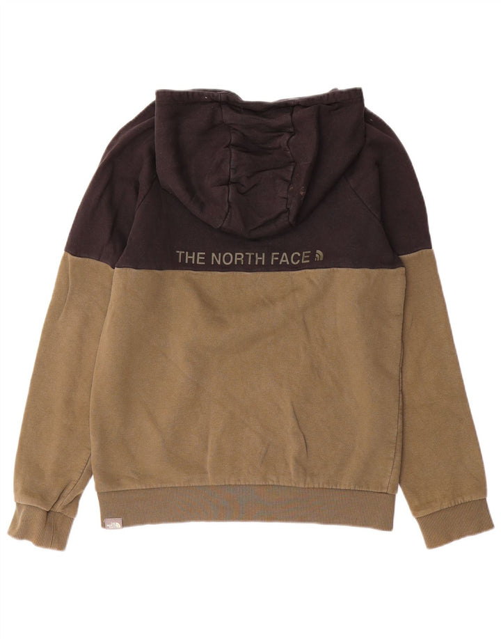 Felpa con cappuccio grafica per ragazzi THE NORTH FACE 14-15 anni XL color kaki