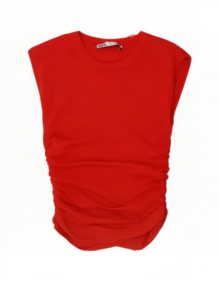 Camicetta Zara Da Donna Top UK 10 Piccola Rossa
