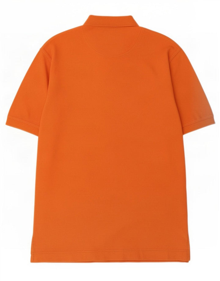 Polo da uomo Timberland XS in cotone arancione