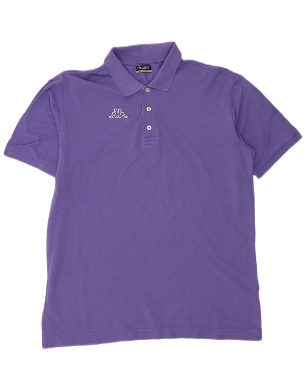 Polo Kappa Uomo 2XL Cotone Blu Navy
