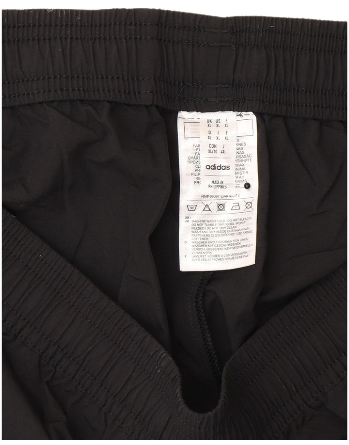 Pantaloncini sportivi grafici da uomo Adidas XL poliestere nero