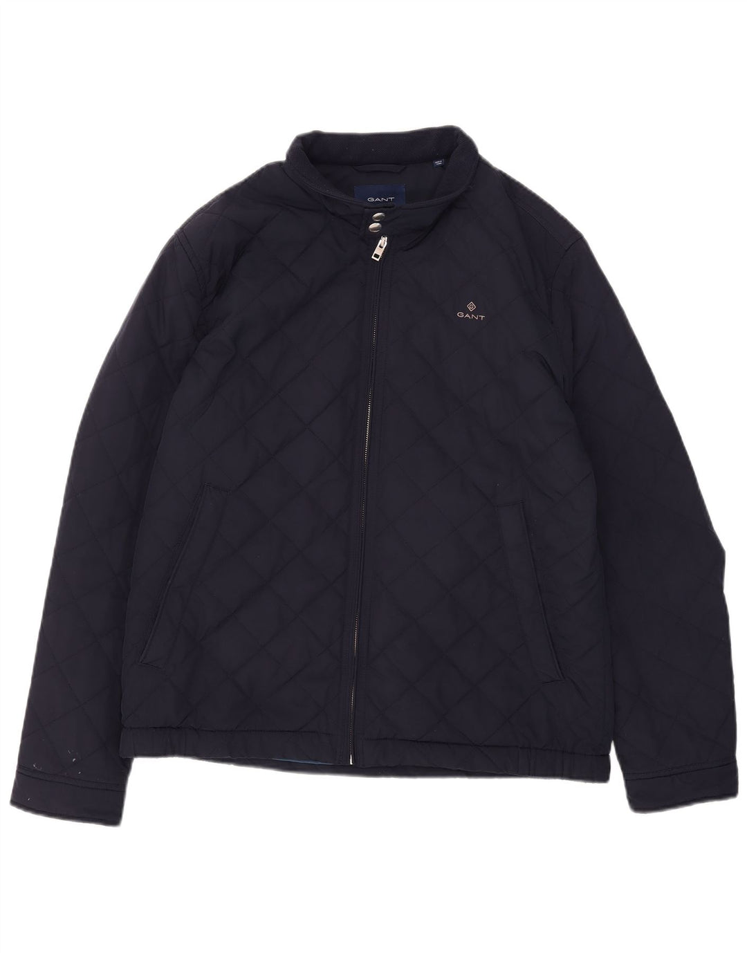 Giacca trapuntata da uomo Gant UK 42 XL poliestere blu navy