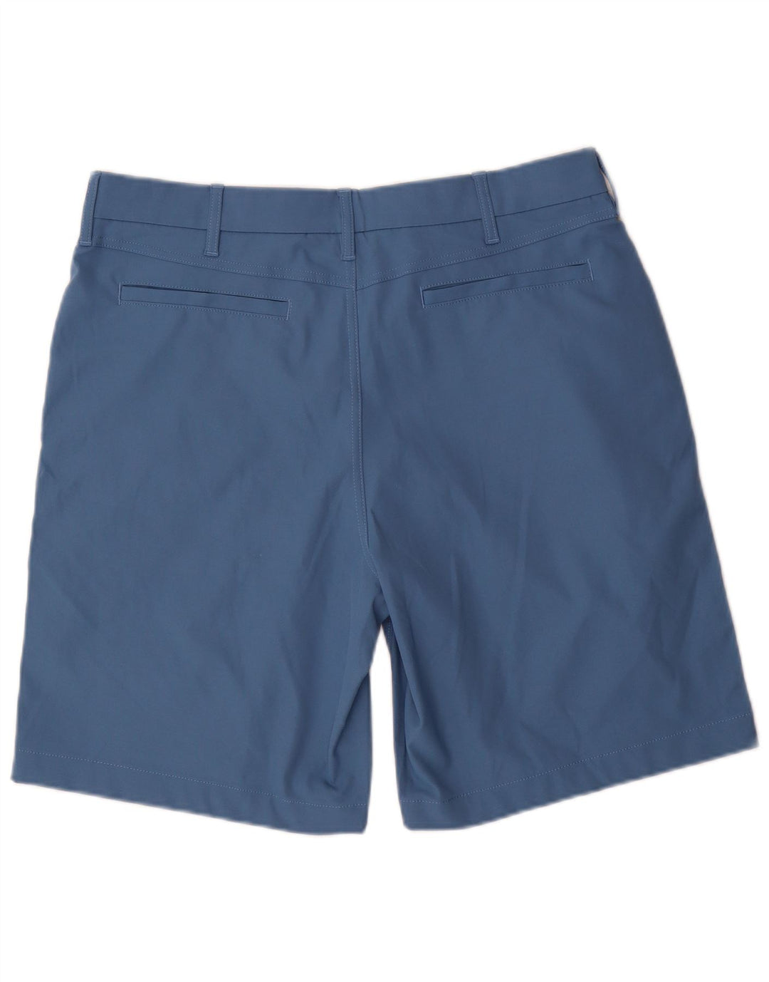 Pantaloncini chino da uomo LANDS END W34 grande poliestere blu