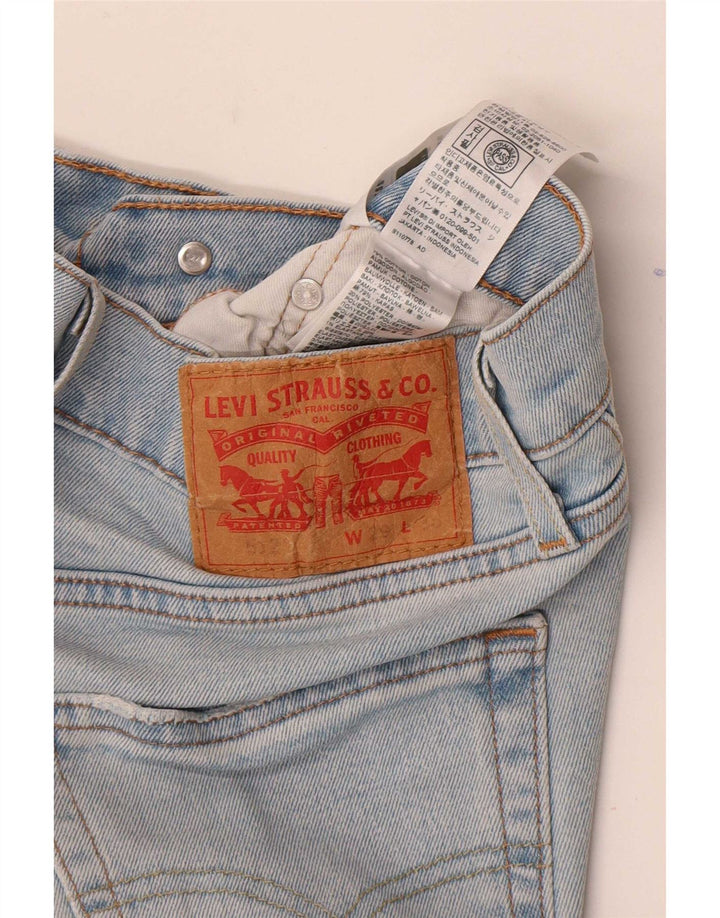 Levi's Uomo 502 Jeans affusolati W29 L30 Cotone blu