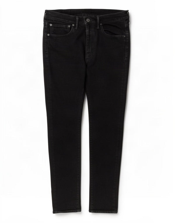 Jeans skinny Levi's da uomo 519 Hi-Ball W34 L32 cotone nero