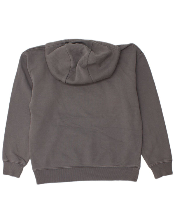 Maglia con cappuccio da uomo ZARA piccola in cotone grigio
