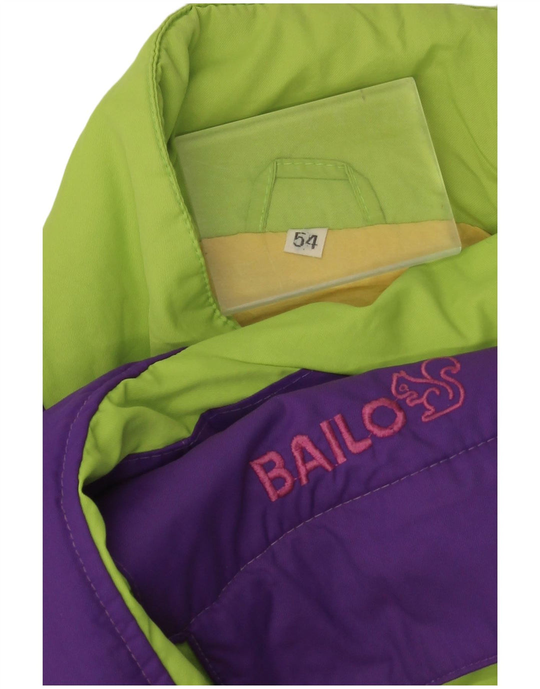 Giacca da sci da uomo Bailo IT 54 2XL Verde Colourblock