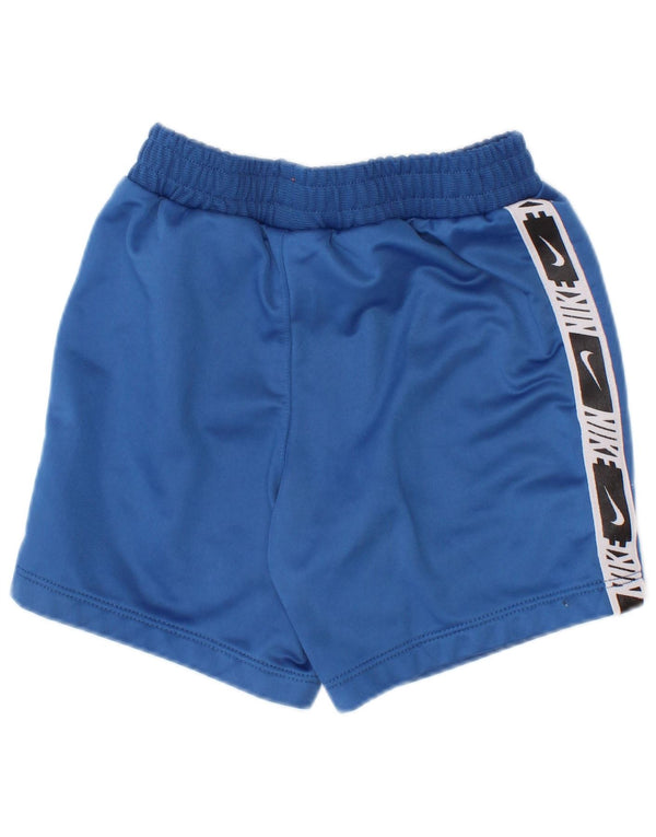 Nike Baby Boys Graphic Sport Shorts 18-24 Months Blue Colourblock Polyester