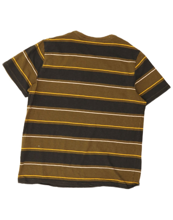 T-shirt Levi's da uomo con vestibilità standard, top grande in cotone a righe kaki