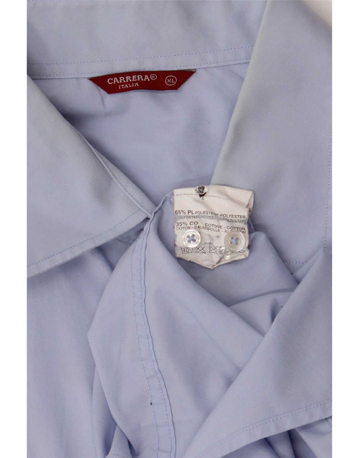 Camicia Carrera Uomo XL Blu Poliestere
