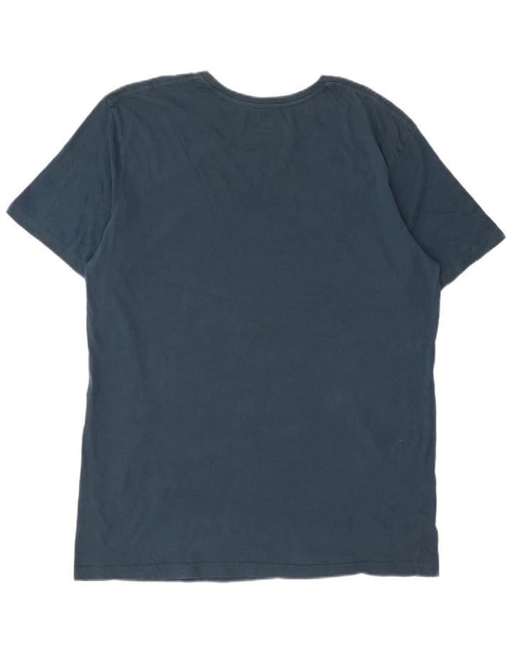 T-shirt grafica da uomo con vestibilità regolare Quiksilver, blu navy medio