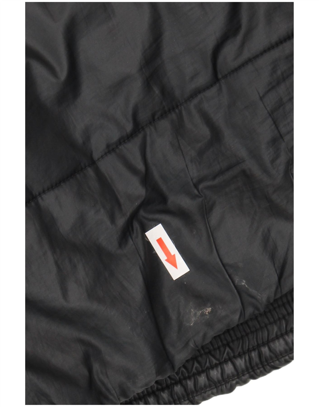 Giacca imbottita con cappuccio Nike Therma-Fit Graphic da donna UK 14 Medium Nera