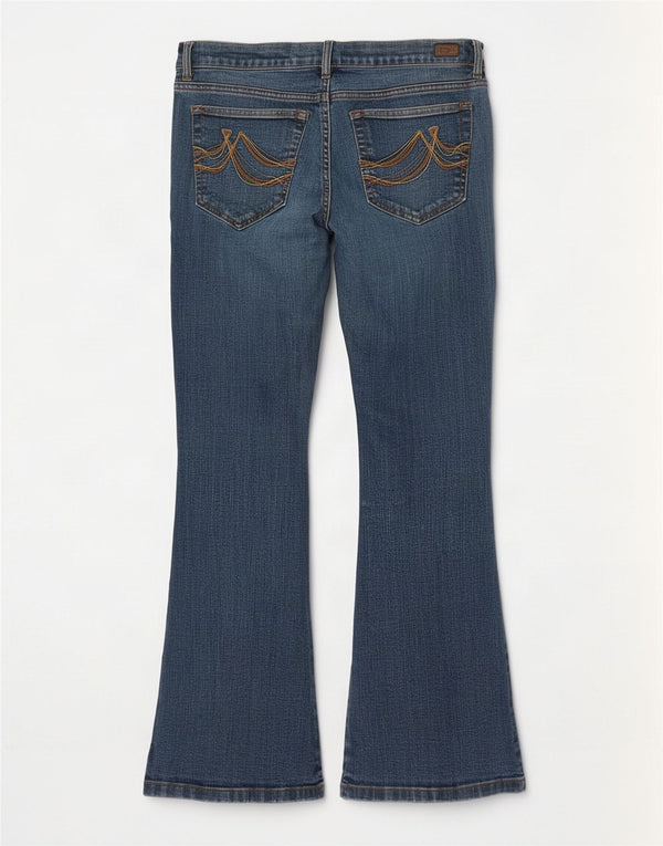 Jeans bootcut da donna Dkny W30 L28 Blu