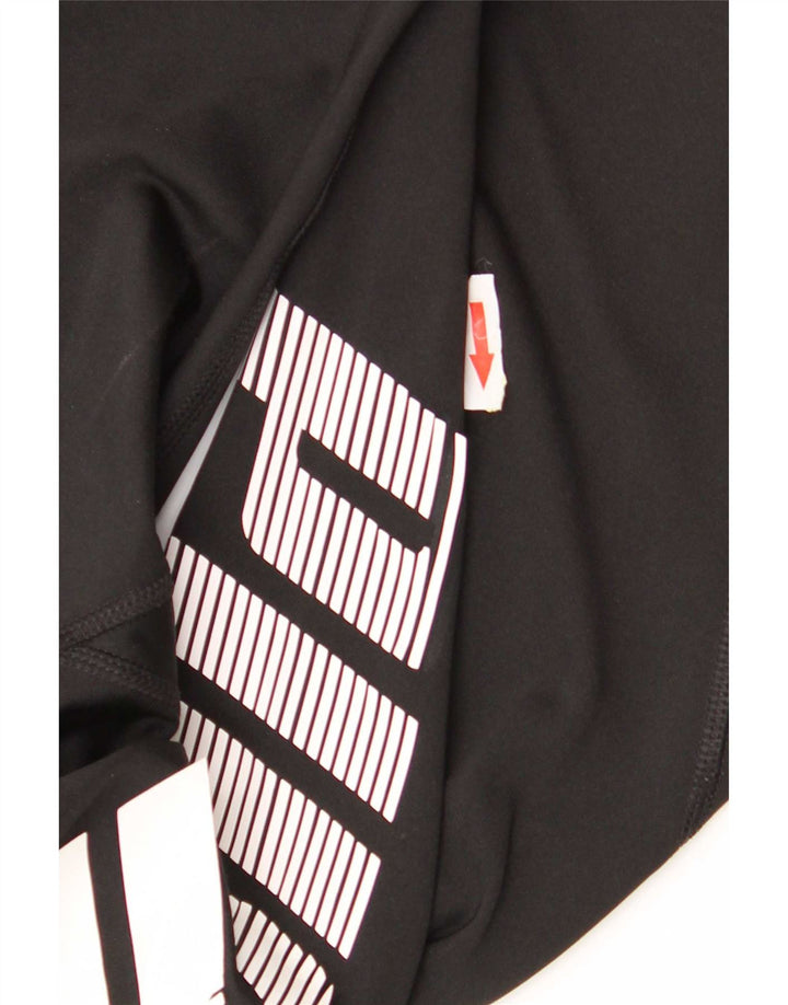 Leggings grafici da donna Puma UK 10 Small Nero Poliestere