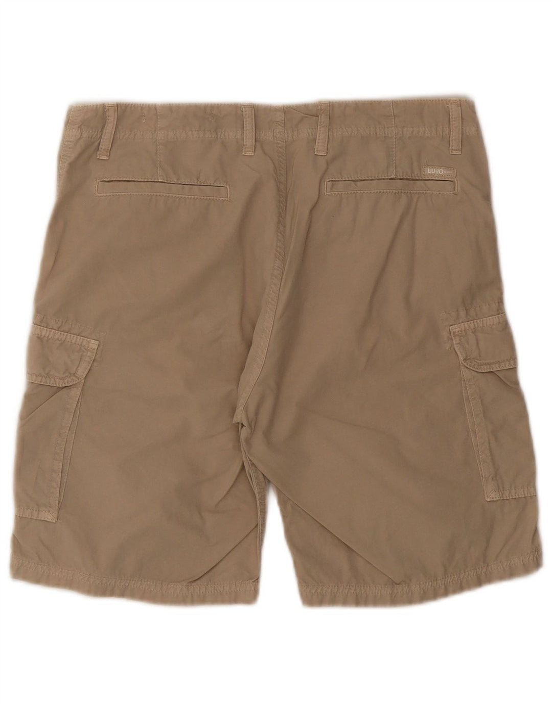 LIU JO Womens Cargo Shorts IT 50 XL W34 Beige Cotton