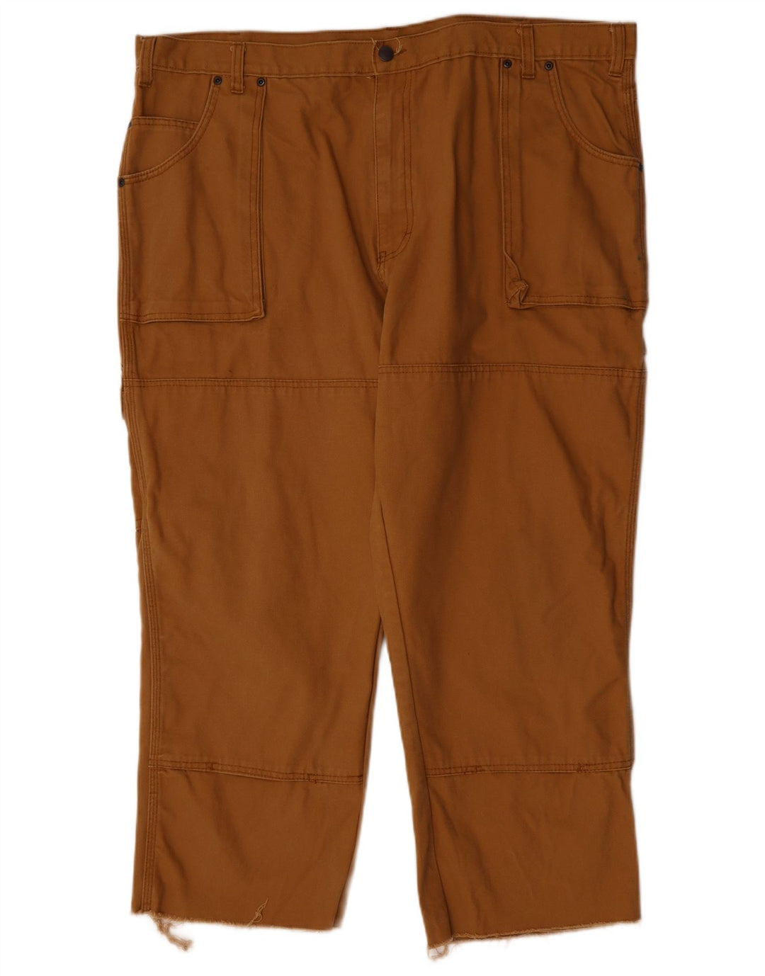 Pantaloni cargo dritti da uomo Dickies W44 L26 cotone beige