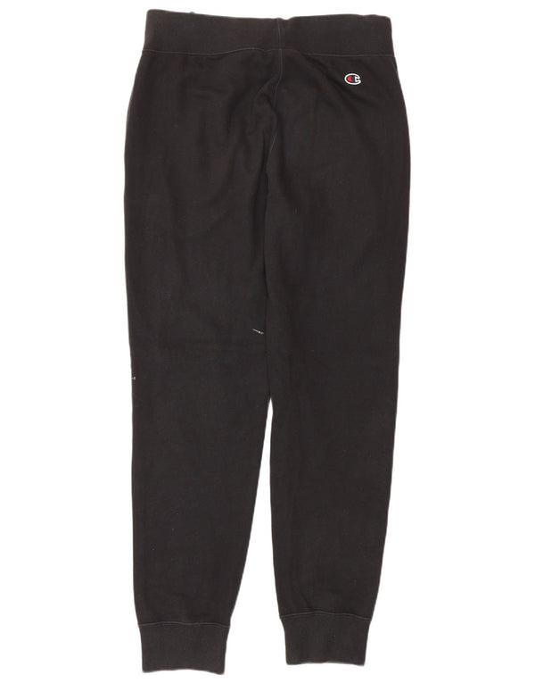 CHAMPION Pantaloni da tuta con grafica da uomo Joggers piccoli in cotone nero