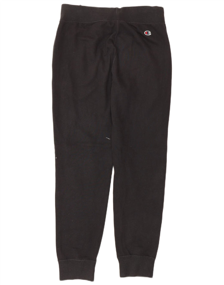 CHAMPION Pantaloni da tuta con grafica da uomo Joggers piccoli in cotone nero